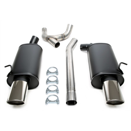  scarico sportivo 1x90/120mm  per Volvo 850-V70-S70 AWD Turbo (Cod. T-01VO017-25D)