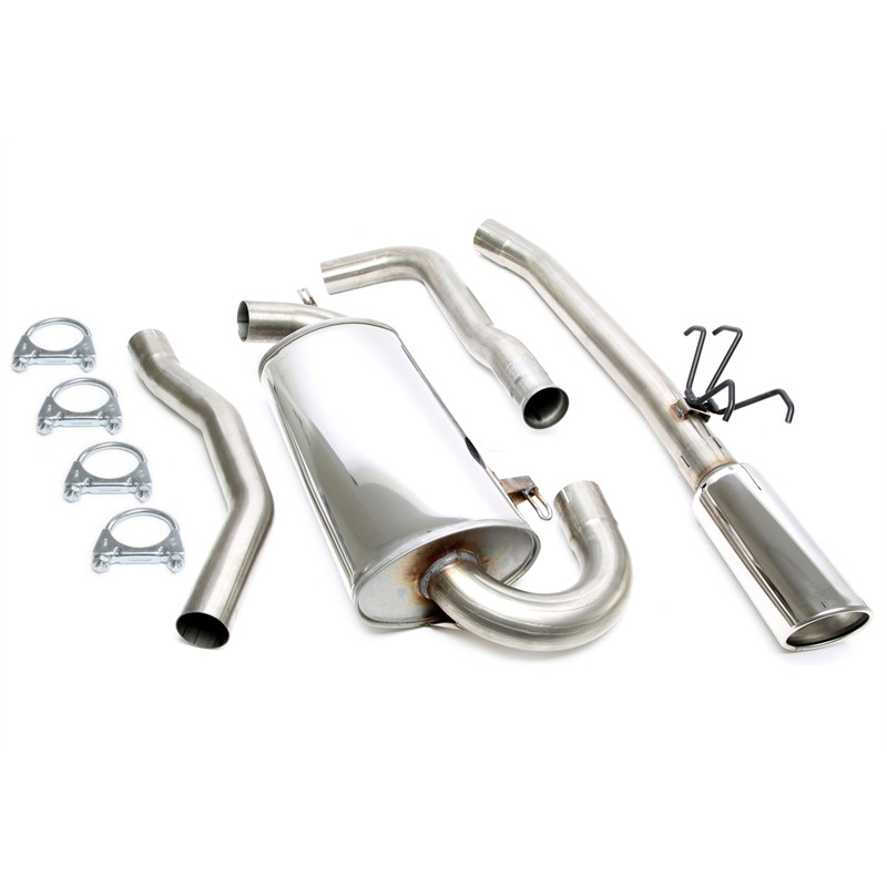 scarico sportivo 1x100mm per Volvo 850-S70-V70 I Turbo  L, LS, N (Cod. T-02VO001-10)