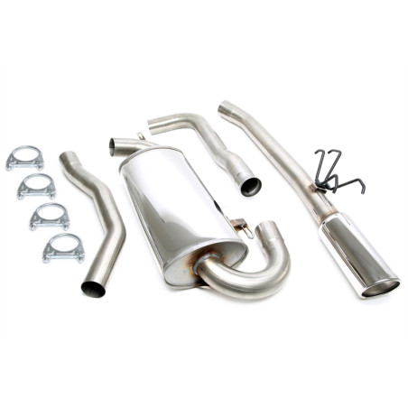 scarico sportivo 1x100mm per Volvo 850-S70-V70 I Turbo  L, LS, N (Cod. T-02VO001-10)
