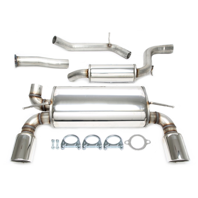 sistema di scarico  1x100mm  per Volvo C30 T5  M (Cod. T-02VO003-10D)