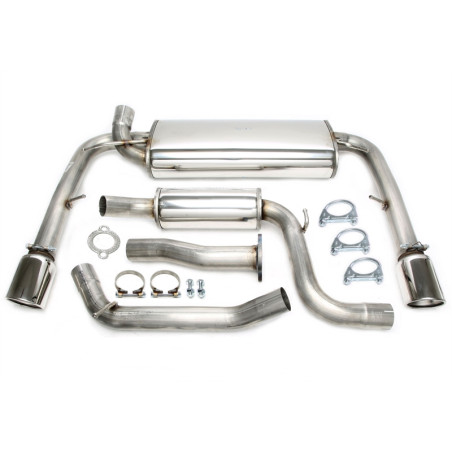 sistema di scarico  1x100mm  per Volvo C70 II Cabrio T5  M (Cod. T-02VO004-10D)