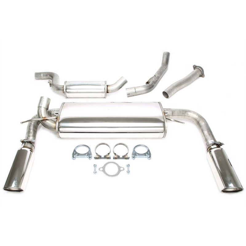 sistema di scarico  1x100mm  per Volvo S40 II/V50 Turbo  M (Cod. T-02VO010-10D)