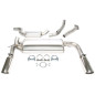 sistema di scarico  1x100mm  per Volvo S40 II/V50 Turbo  M (Cod. T-02VO010-10D)