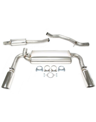sistema di scarico  1x100mm  per Volvo S40 II/V50 AWD T5  M (Cod. T-02VO011-10D)
