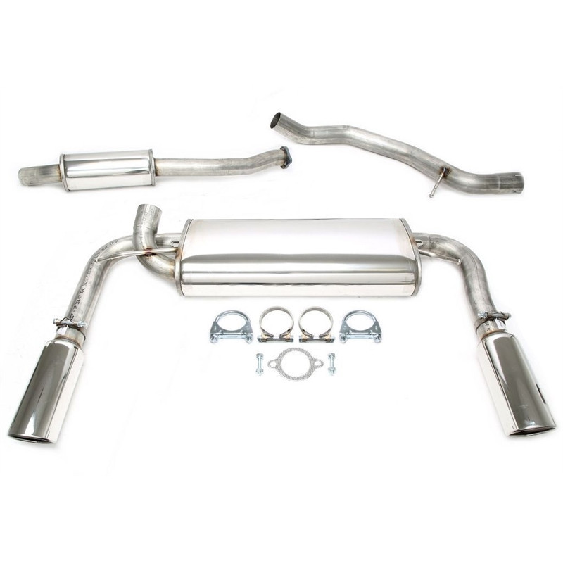 sistema di scarico  1x100mm  per Volvo S40 II/V50 AWD T5  M (Cod. T-02VO011-10D)