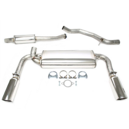 sistema di scarico  1x100mm  per Volvo S40 II/V50 AWD T5  M (Cod. T-02VO011-10D)