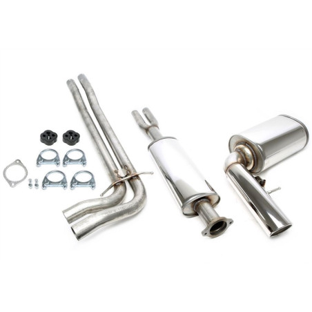 sistema di scarico 1x100mm per Volvo S60 I Turbo AWD  R (Cod. T-02VO014-10)