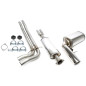 sistema di scarico 1x100mm per Volvo S60 I Turbo AWD  R (Cod. T-02VO014-10)
