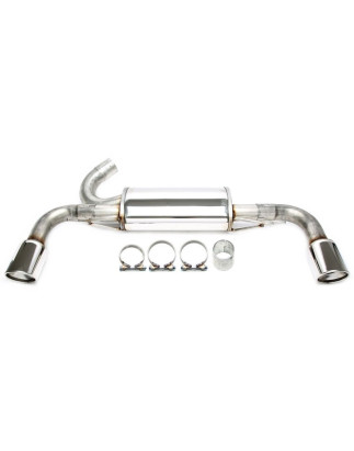   Stainless Steelsilenziatore sportivo  1x100mm  per Volvo S60 II/V60 Diesel  F (Cod. T-02VO015-10D)