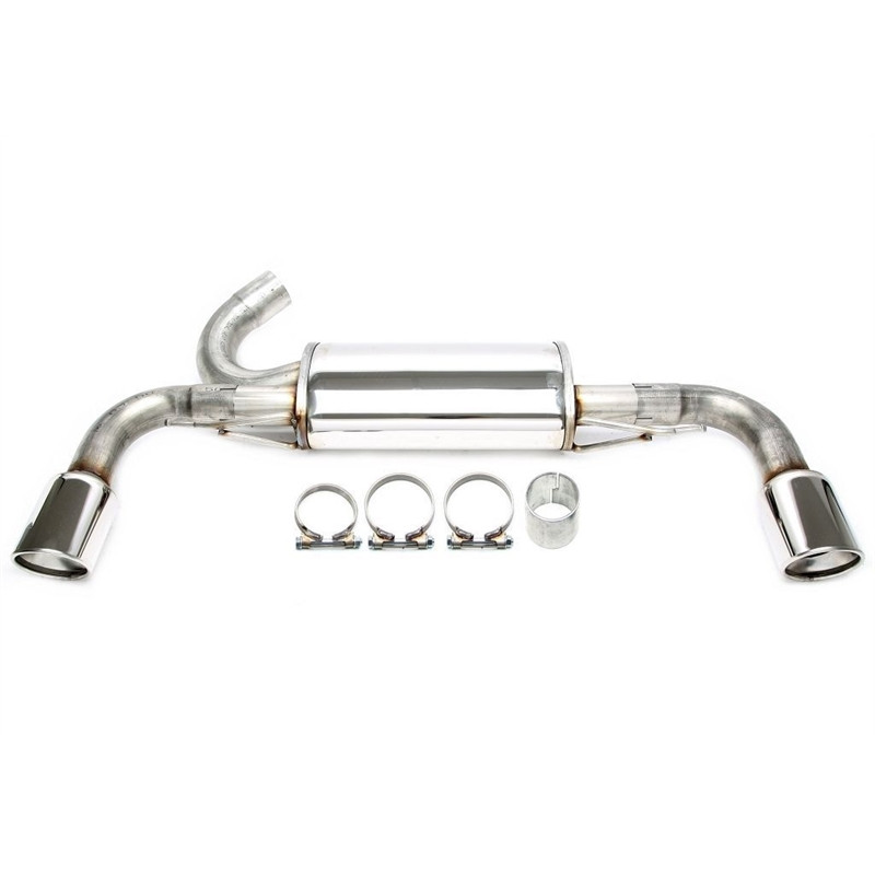   Stainless Steelsilenziatore sportivo  1x100mm  per Volvo S60 II/V60 Diesel  F (Cod. T-02VO015-10D)