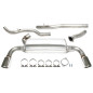 sistema di scarico  1x100mm  per Volvo S60 II/V60 T3/T4/T5 all 2WD  F (Cod. T-02VO016-10D)