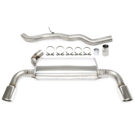 sistema di scarico  1x90mm  per Volvo S60 II/V60 T3/T4/T5/T6 2+4WD  F (Cod. T-02VO017-10D)