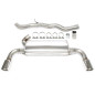 sistema di scarico  1x90mm  per Volvo S60 II/V60 T3/T4/T5/T6 2+4WD  F (Cod. T-02VO017-10D)
