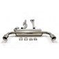 sistema di scarico  1x100mm  per Volvo S60 II/V60 T6 AWD  F (Cod. T-02VO018-10D)