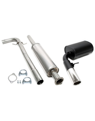 scarico sportivo 1x90mm per Volvo S80 I 2.4l models  T (Cod. T-02VO019-9)