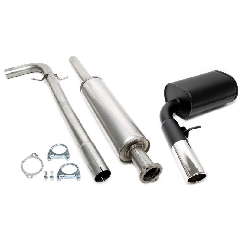 scarico sportivo 1x90mm per Volvo S80 I 2.4l models  T (Cod. T-02VO019-9)