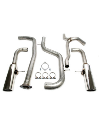  scarico sportivo 1x100mm  per Volvo V70 III/ XC 70 Ii Diesel 2WD  B (Cod. T-02VO022-10D)