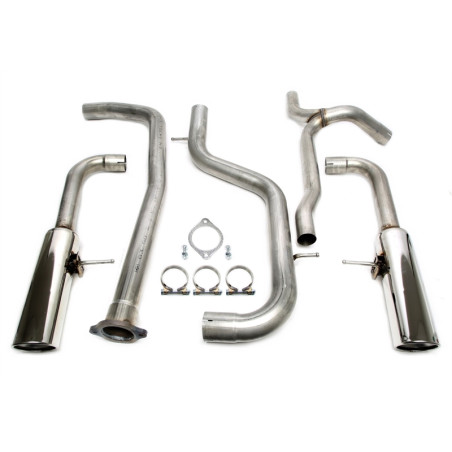  scarico sportivo 1x100mm  per Volvo V70 III/ XC 70 Ii Diesel 2WD  B (Cod. T-02VO022-10D)