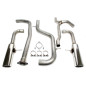  scarico sportivo 1x100mm  per Volvo V70 III/ XC 70 Ii Diesel 2WD  B (Cod. T-02VO022-10D)