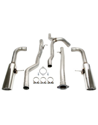  scarico sportivo 1x100mm  per Volvo V70 III/ XC 70 II Diesel 2WD/4WD  B (Cod. T-02VO023-10D)