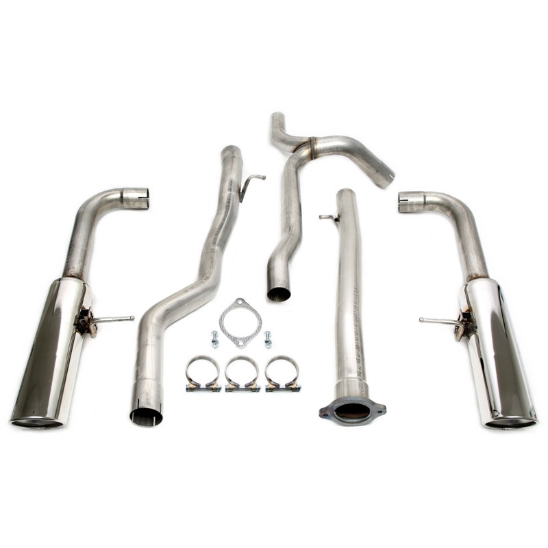  scarico sportivo 1x100mm  per Volvo V70 III/ XC 70 II Diesel 2WD/4WD  B (Cod. T-02VO023-10D)
