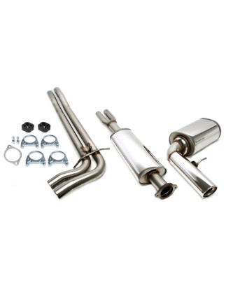 sistema di scarico 1x100mm per Volvo V70 II AWD 2.4T/2.5T/D5  S (Cod. T-02VO025-10)