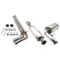 sistema di scarico 1x100mm per Volvo V70 II AWD 2.4T/2.5T/D5  S (Cod. T-02VO025-10)