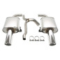 sistema di scarico  1x100mm  per Volvo V70 III/XC70 II AWD T6  B (Cod. T-02VO025-10D)
