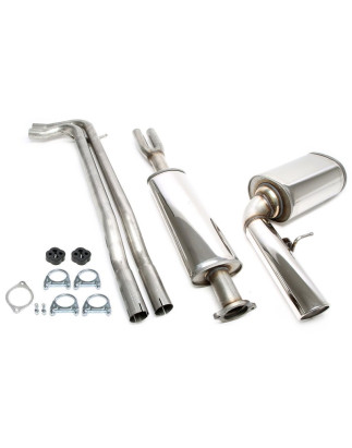 sistema di scarico 1x100mm per Volvo XC 70 Cross Crountry  S (Cod. T-02VO028-10)