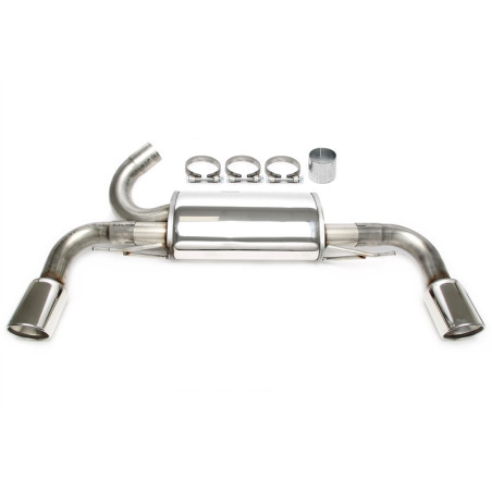   stainless steelsilenziatore sportivo  1x100mm  per Volvo XC60 D3/D4/D5  D (Cod. T-02VO030-10D)