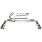   stainless steelsilenziatore sportivo  1x100mm  per Volvo XC60 D3/D4/D5  D (Cod. T-02VO030-10D)