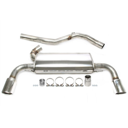 sistema di scarico  1x90mm  per Volvo XC60 T6 AWD  D (Cod. T-02VO031-10D)