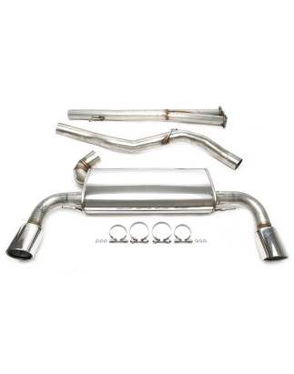 sistema di scarico  1x100mm  per Volvo XC60 T6 AWD  D (Cod. T-02VO032-10D)
