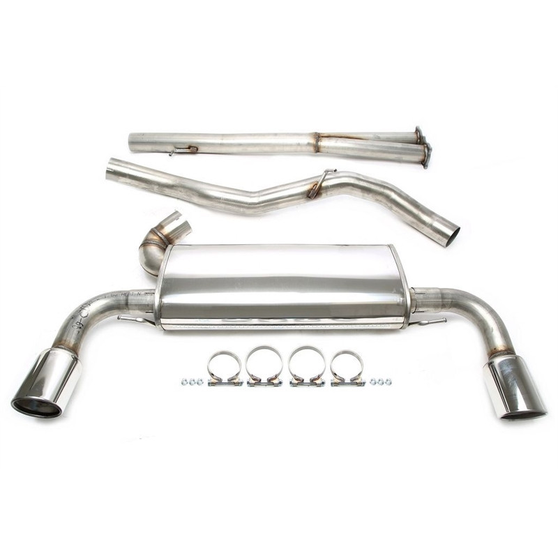 sistema di scarico  1x100mm  per Volvo XC60 T6 AWD  D (Cod. T-02VO032-10D)