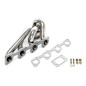 stainless steel turbo collettore con T3 flange Volvo 240, Volvo 740/760, Volvo 940 con 2.3l engines 