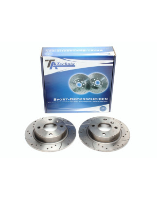 set dischi freno sportivi  post. per Volvo 440K / 460L / 480E (Cod. T-EVOBS1279P)