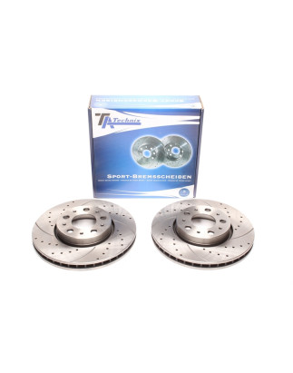 set dischi freno sportivi  ant. per Volvo S60 I/ S80 I/ V70 II/ XC 70 Cross Country (Cod. T-EVOBS200