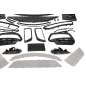 Kit Estetico Porsche Cayman / Boxter look GT4 13-16 (981) Spoiler Carbonio (Cod. E-TCPO01590158PO23)