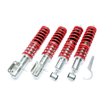 Assetto sportivo a ghiera regolabile  per VW Golf I, Golf I Cabrio, Jetta I, Scirocco I+II (Cod. T-*