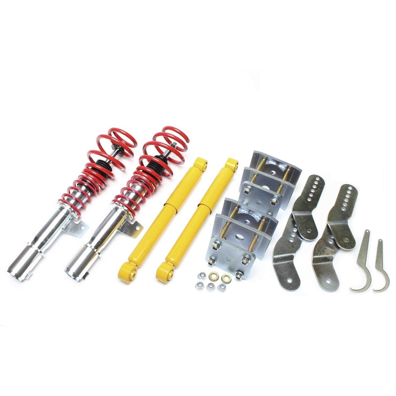 Assetto sportivo a ghiera regolabile con 1006-1105kg  ant. load per VW Caddy III, 2K_ (Cod. T-*EVOGW