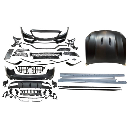 Kit Estetico Mercedes W205 SW 2014-2018 Look C63 (Cod. E-TCM02000143N03390104B01230410)