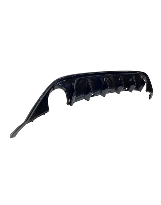 Diffusore Posteriore Volkswagen Golf 7 Look TCR Nero lucido (Cod. E-TCW65621)