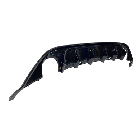 Diffusore Posteriore Volkswagen Golf 7 Look TCR Nero lucido (Cod. E-TCW65621)