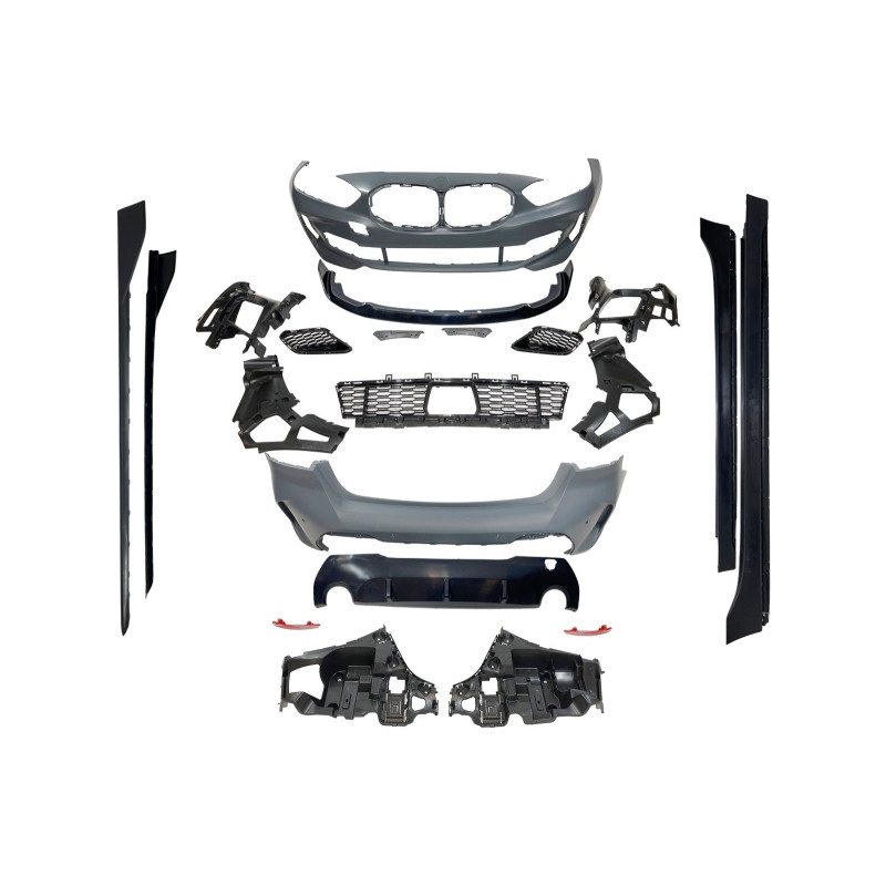 Kit Estetico BMW F40 Look M Performance II Minigonne (Cod. E-TCBF404F405F4031F4061F417F409)