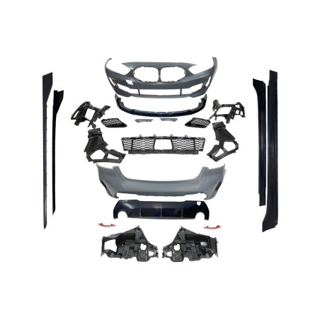 Kit Estetico BMW F40 Look M Performance II Minigonne (Cod. E-TCBF404F405F4031F4061F417F409)
