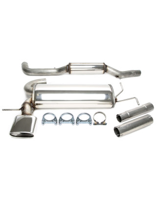 sistema di scarico 1x85x150mm per VW Golf IV V6 4-motion (Cod. T-02VW004-15)