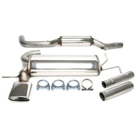 sistema di scarico 1x85x150mm per VW Golf IV V6 4-motion (Cod. T-02VW004-15)