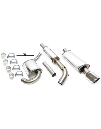 sistema di scarico 1x90x120mm per VW Corrado VR6 (Cod. T-02VW015-25)