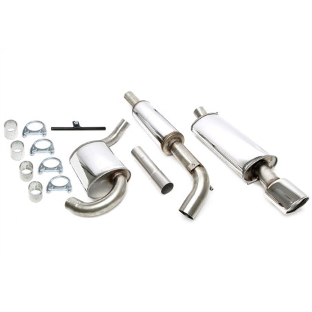sistema di scarico 1x90x120mm per VW Corrado VR6 (Cod. T-02VW015-25)
