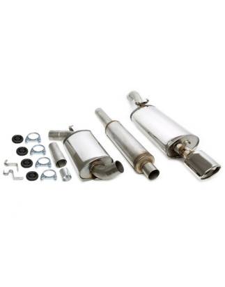 sistema di scarico 1x90x120mm per VW Corrado (Cod. T-02VW016-25)